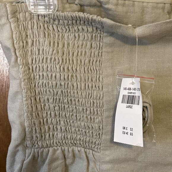 NEW Abercrombie & Fitch Women's Lt Green Sz Large Coquette Corset Y2K - Picture 4 of 5